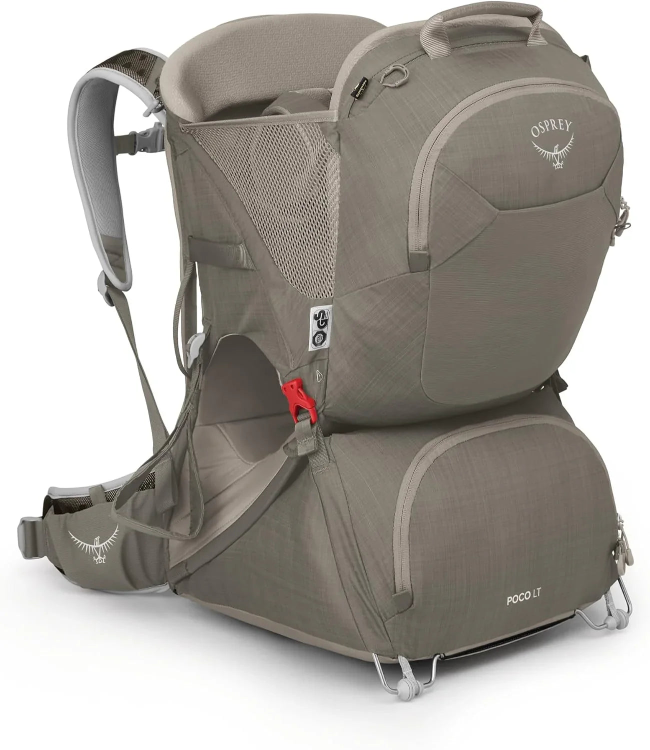 Lightweight children's backpack - Compact, travel-friendly children's backpack with a sunshade and adjustable fitting device - A lightweight and comfortable hiking backpack suitable for young children