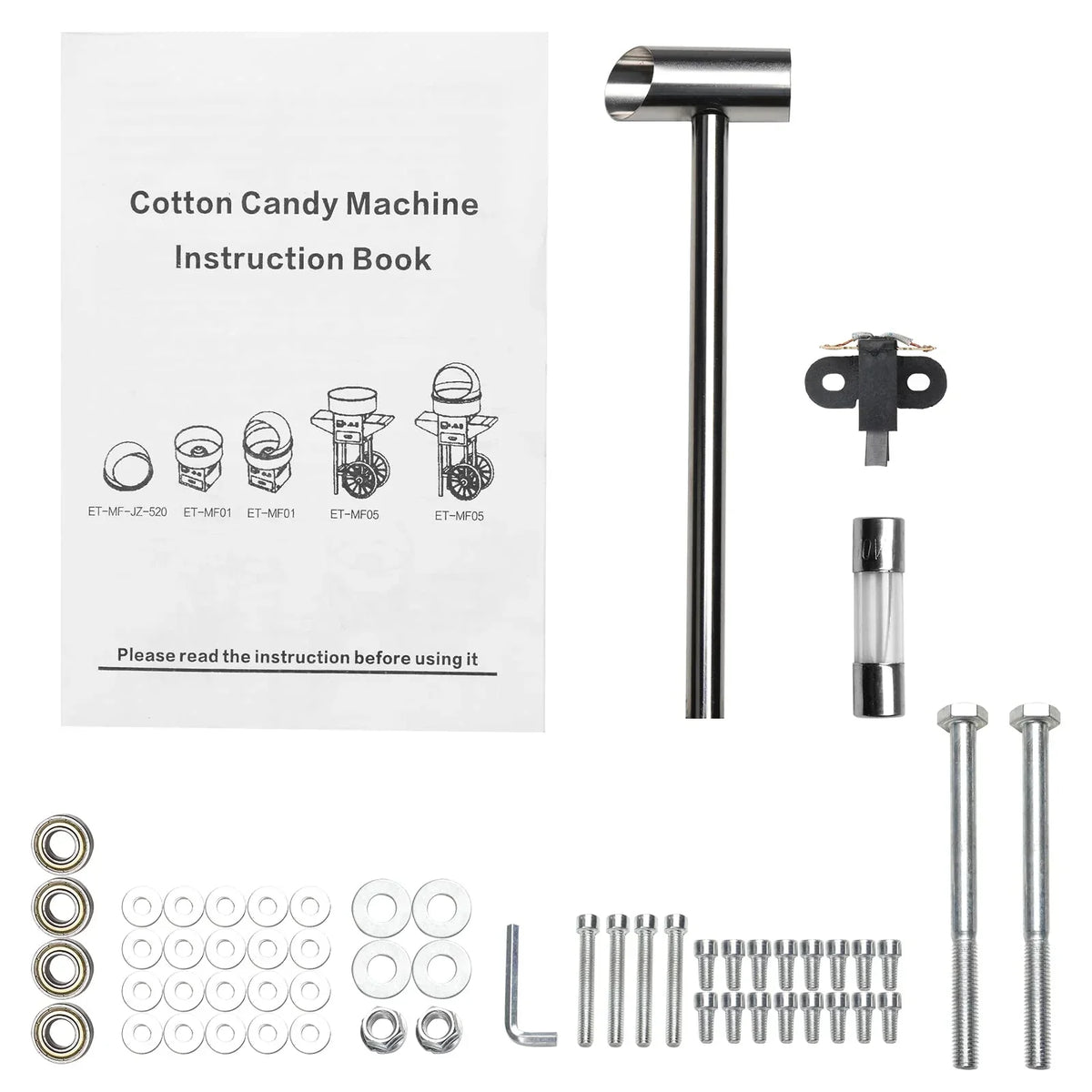 21 Inch Cotton Candy Machine Cart