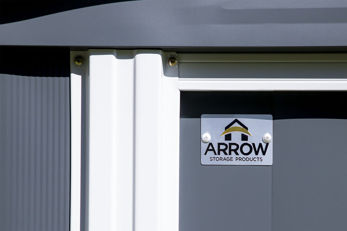 Arrow 3-in-1 Corrosion-Resistant Steel Utility Shed