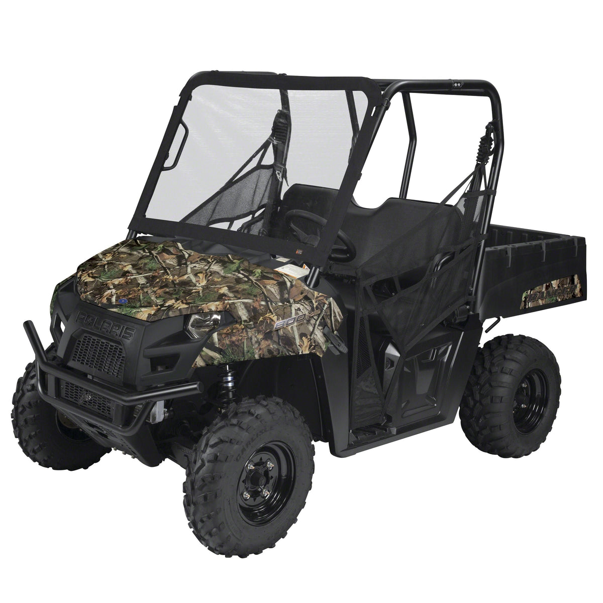 UTV Front Windshield, Ranger Full, Black