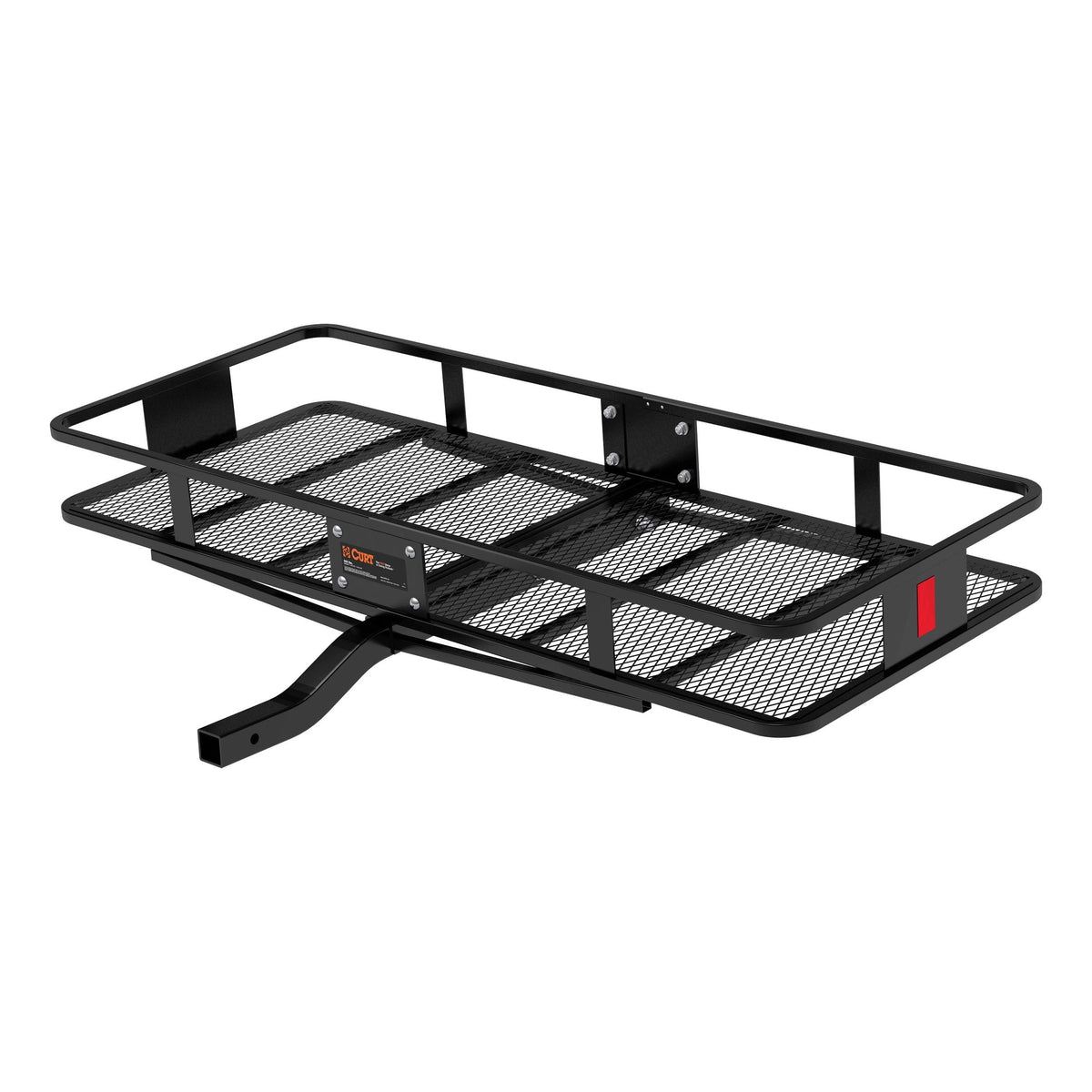 18152 60 x 24-Inch Basket Hitch Cargo Carrier, 500 lbs Capacity, Black Steel, 2-In Fixed Shank