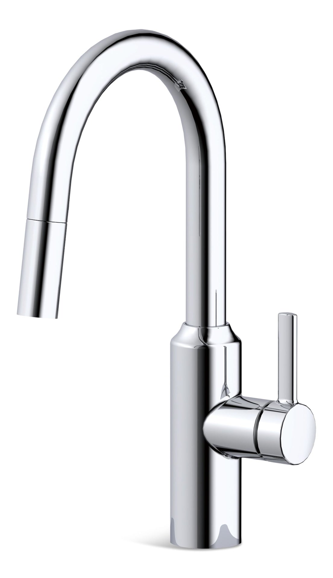 Colby Single-Handle Pull-Down Kitchen Faucet, Chrome