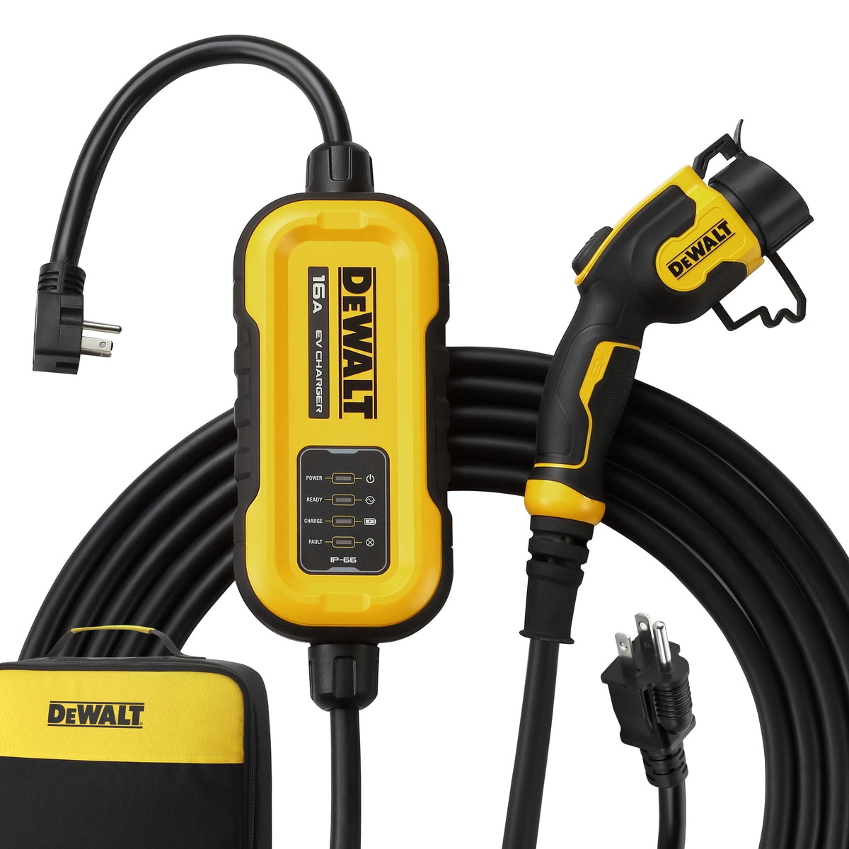 16A Level 1 NEMA 5-15 & 6-20 J1772 EV Charger