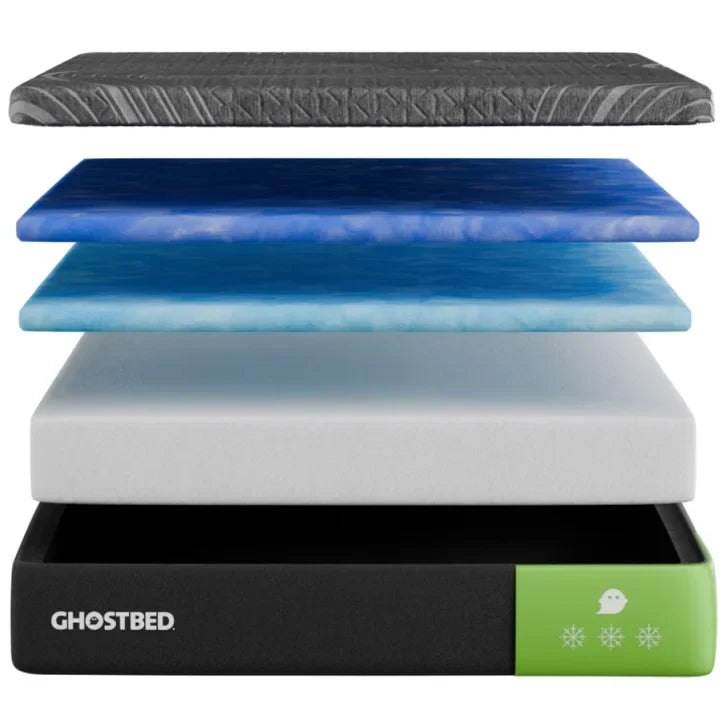 GhostBed Majestic 35.6 cm (14 in.) Mattress with Cooling Gel Memory Foam