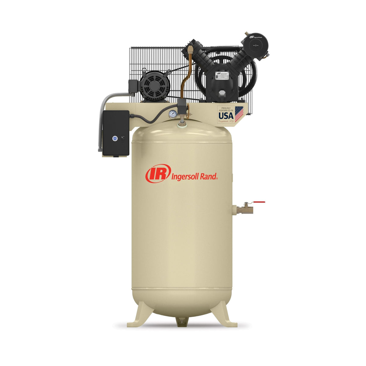 80-Gallon Vertical Air Compressor, 175 PSI, 7.5 HP