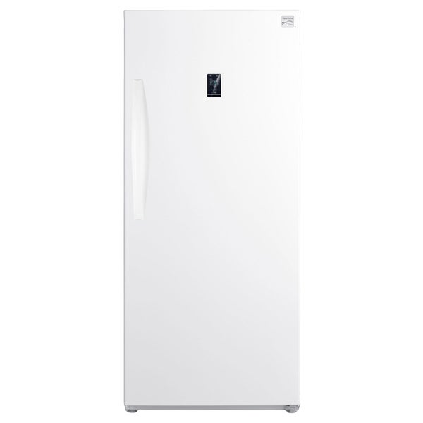 30 in. 14 cu. ft. White Convertible Upright Freezer or Fridge