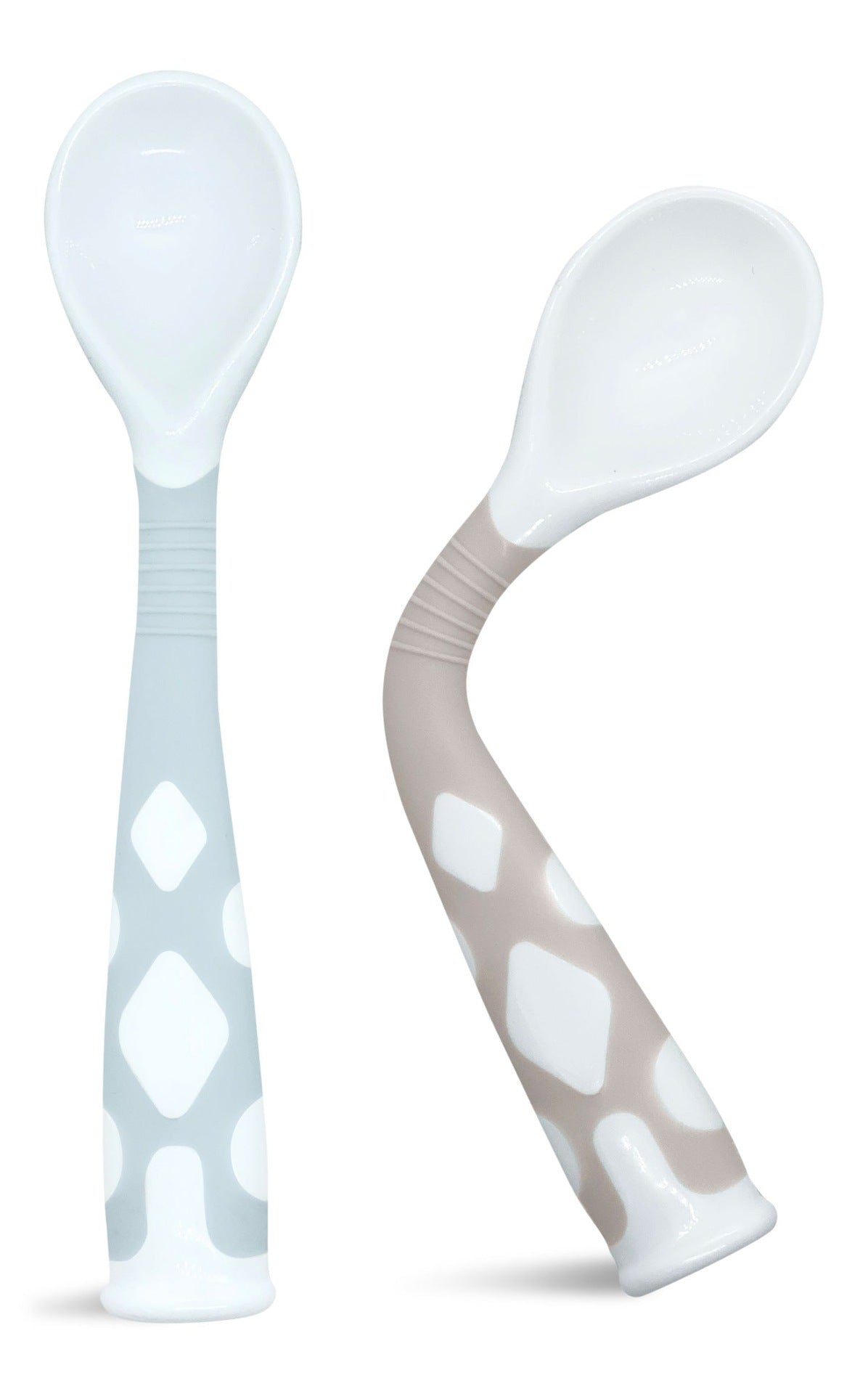 Silibend Spoons, Blue/Sand, 2-pk