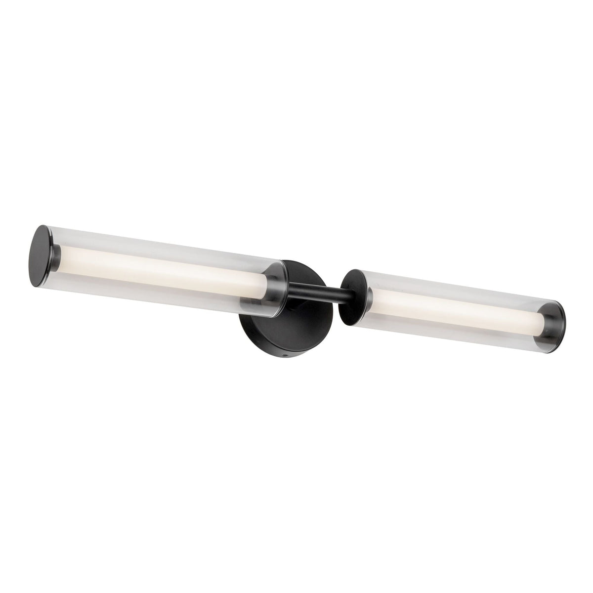 Braga 5-in Vanity Light, Black