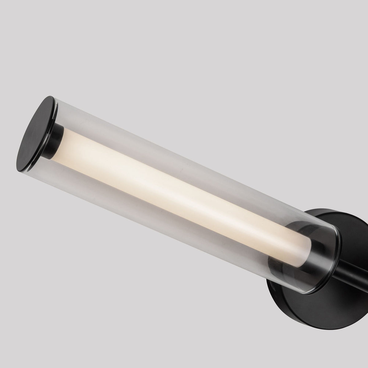 Braga 5-in Vanity Light, Black
