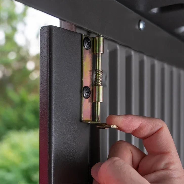 Lifetime Vertical Storage Shed with Shelves
