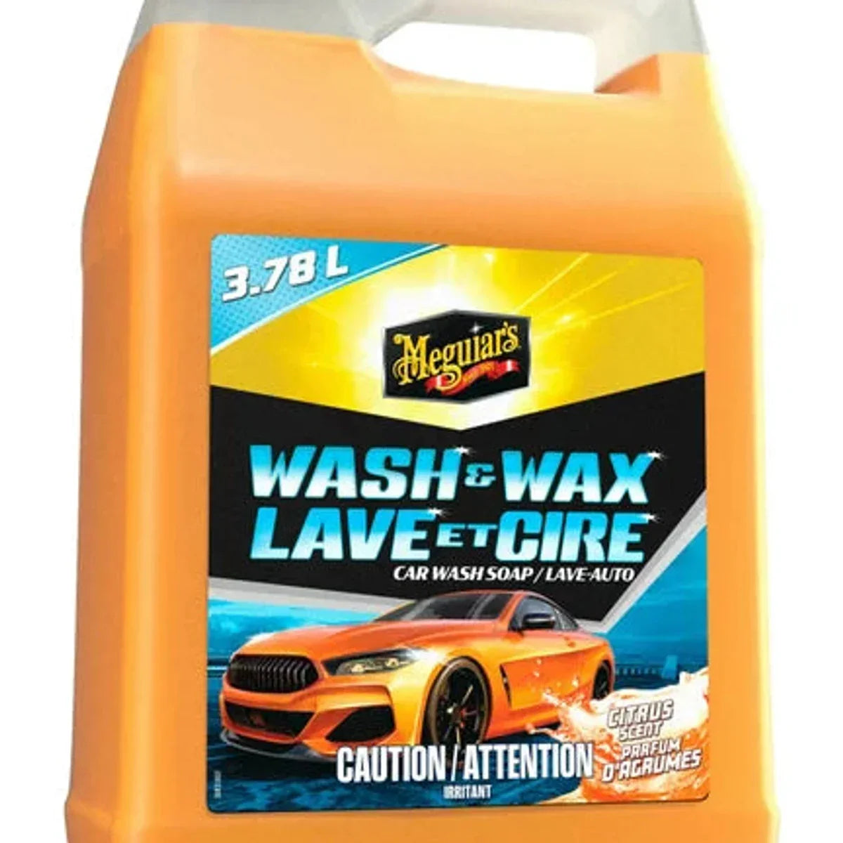 Meguiar's Wash and Wax Citrus Scent 3.78L