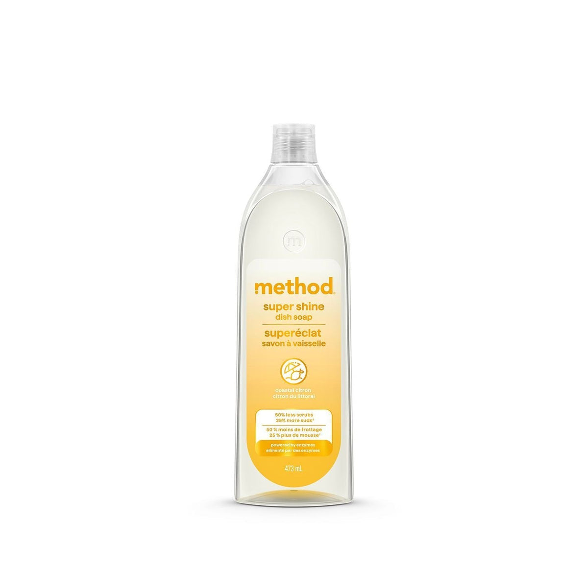 Method Shine Liquid Gel Dish Soap, Various Scents, 473-mL