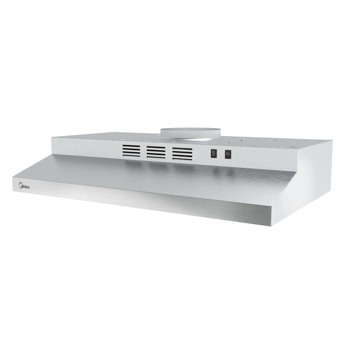 Basic 200 CFM Under the Cabinet Kitchen Exhaust Fan Range Hood, Stainless Steel, 30-in