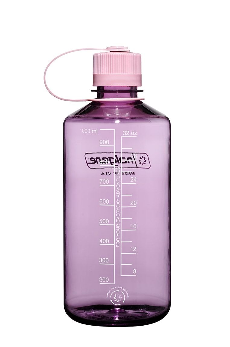 Sustain Narrow Mouth Water Bottle, Impact-Resistant, BPA-Free, 32-oz