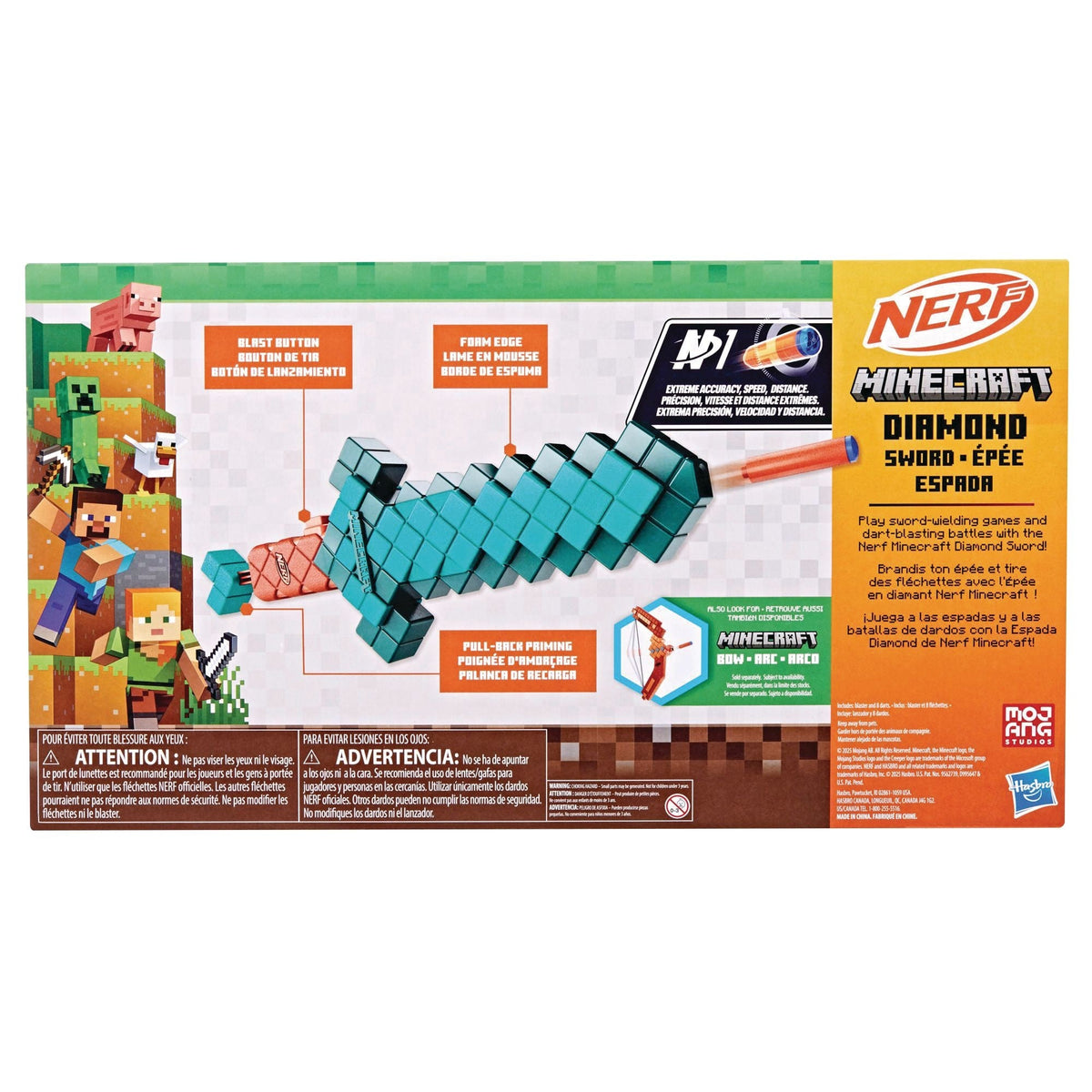 Diamond Sword Dart Blaster with 8 N1 Darts