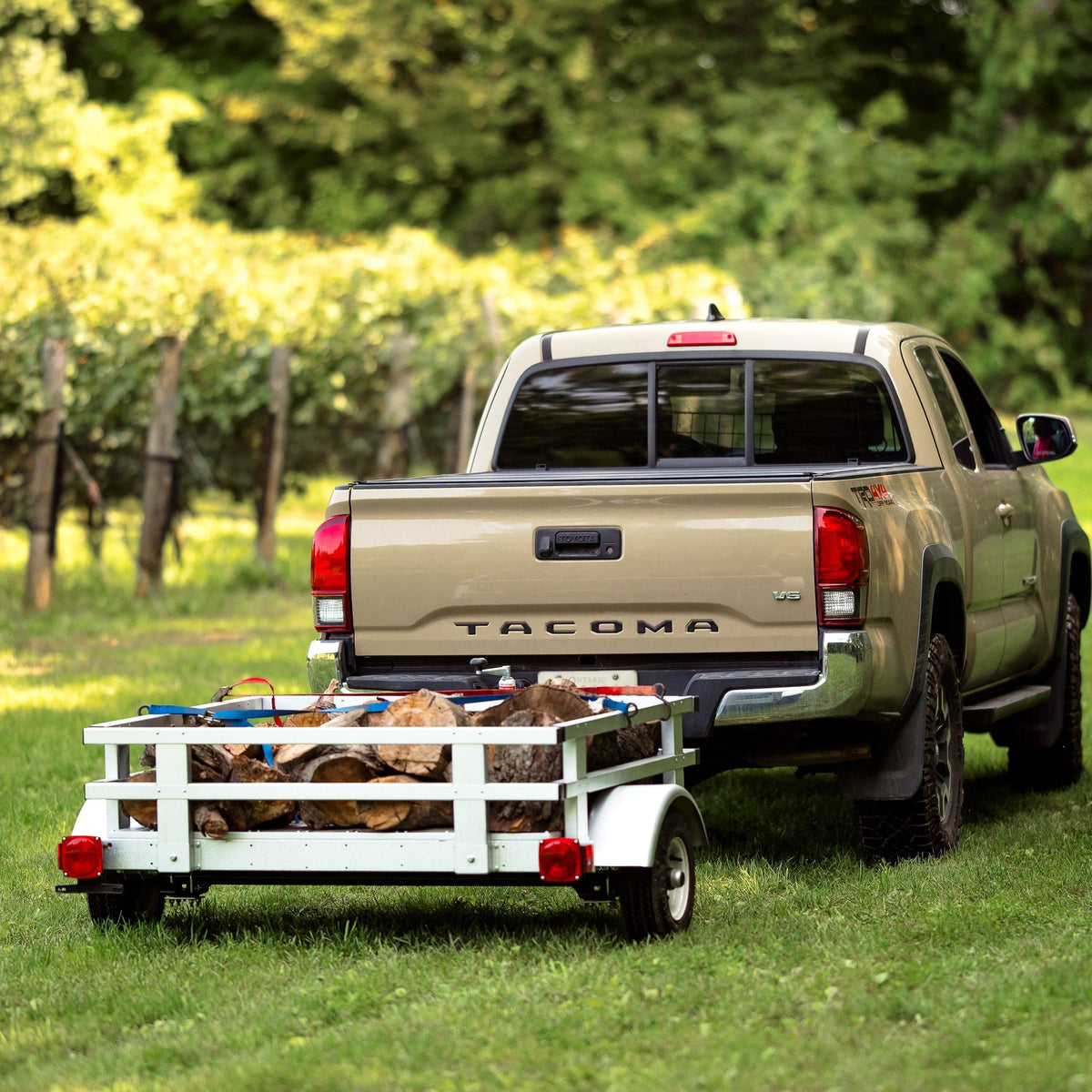 4x4-ft Rail Side Galvalume Plus Kit Trailer