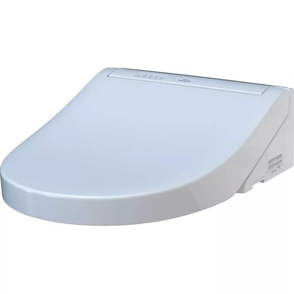 WASHLET C5 Electronic Bidet Toilet Seat with PREMIST and EWATER+ Wand Cleaning, Round, Cotton White
