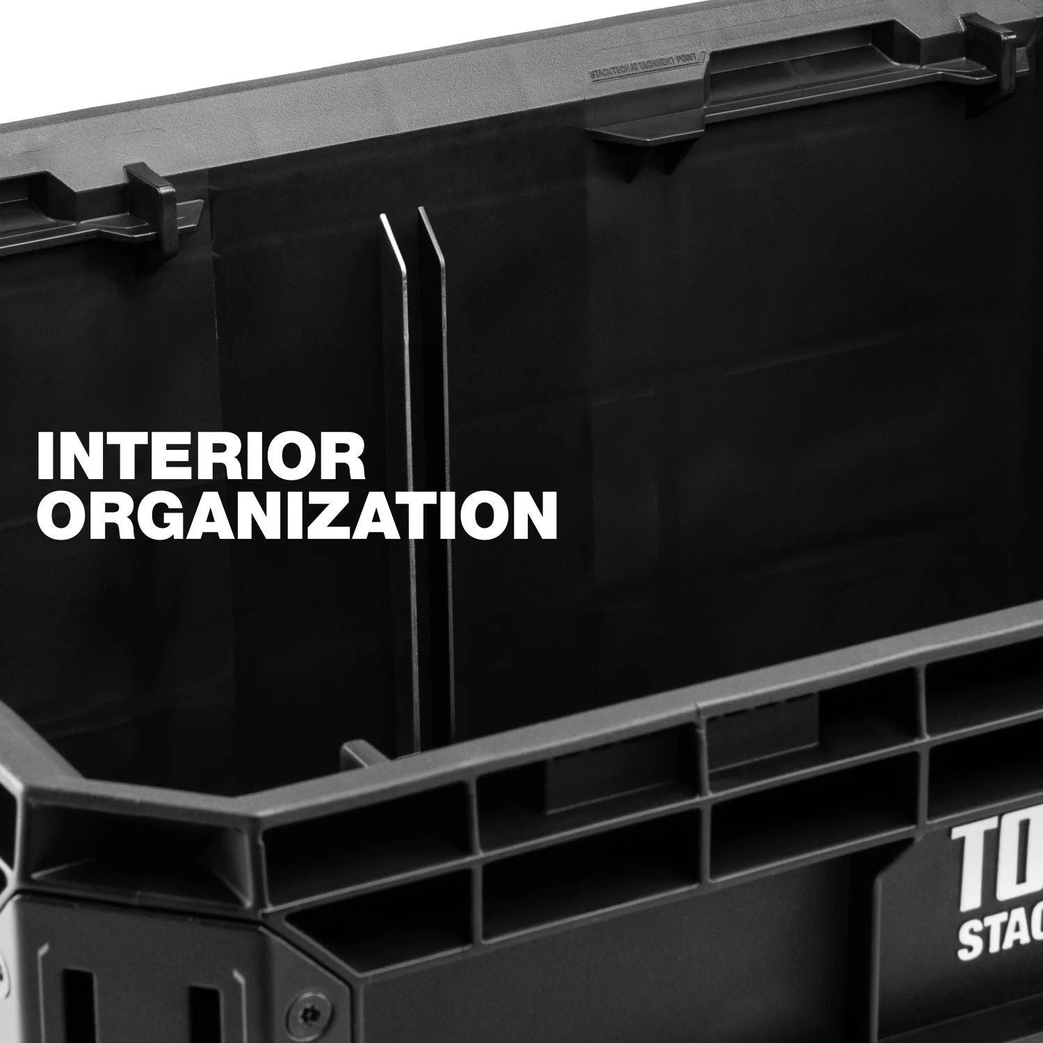 Auto-Locking Tool Storage Crate