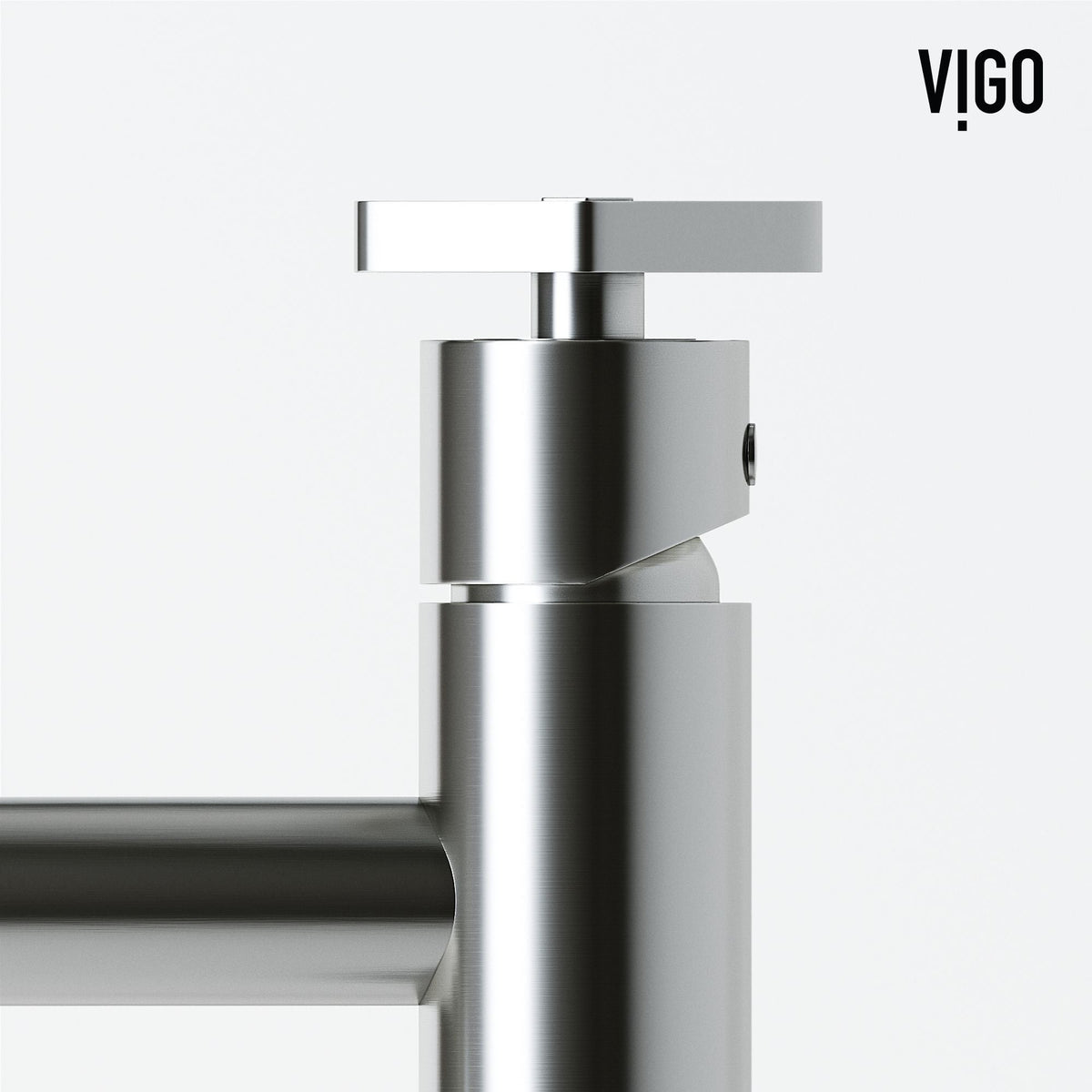 Magnolia White Bathroom Sink/Basin Set with Ruxton Faucet and Rectangular Composite Vessel