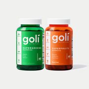 Goli® Super Combo: 1 Superfruits & 1 Supergreens — Artichoke Leaf Extract, Collagen Support