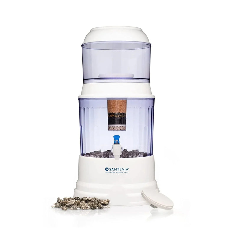 Counter-top type - Enhanced alkaline and fluoride filter | Household water filter that makes water alkaline and adds minerals | Chlorine and fluoride filter X6805