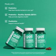 Gut & Immune Support — Goli Pre, Post, Probiotics Gummy - World's First 3-in-1 Gluten-Free