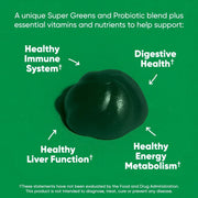 Goli Artichoke Leaf SuperGreen Vitamin Gummy - Essential Vitamins and Minerals - Plant-Based