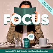 Goli Matcha Mind Gummies — Green Tea Powder With Cognizin For Focus, Vegan