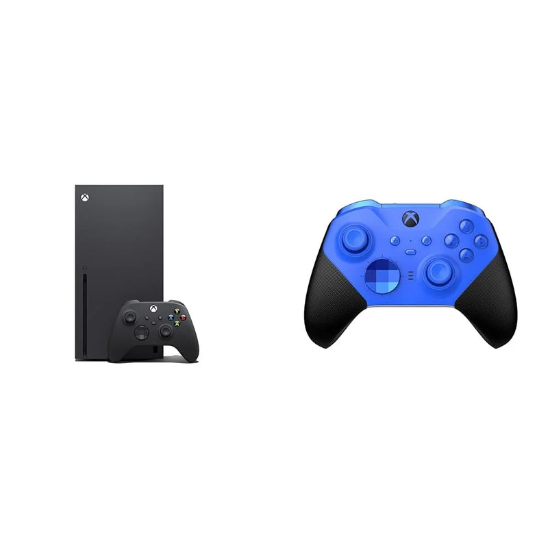 Game console - 1TB solid-state drive - Includes wireless controller - 4K games - 120 frames per second - Brown black lacquer color V4876