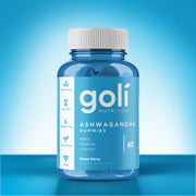 Goli Nutrition Ashwagandha Gummies | Unit = Case of 24 — KSM-66 Ashwagandha With Vitamin D