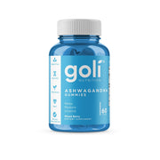 Goli Nutrition Ashwagandha Gummies | Unit = Case of 24 — KSM-66 Ashwagandha With Vitamin D