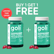 Goli® Probiotic+ Gummies — World's First 3-in-1 Pre+Post+Probiotic Chews