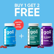 Vegan KSM-66 Ashwagandha, Melatonin And Magnesium Set — Goli® Ashwagandha Gummies Trio