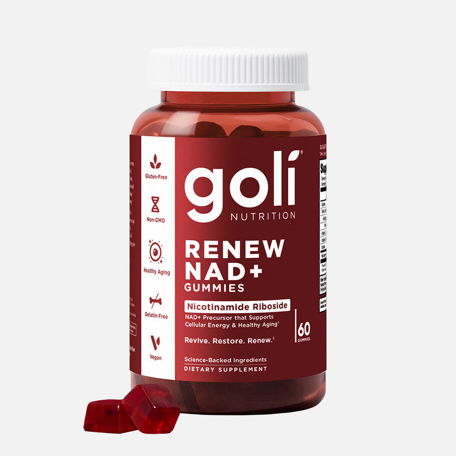 Cellular Energy Precursor Formula — Goli Nutrition Renew NAD+ Gummies, 48-Jar Case Pack