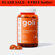 Glow From Within — Goli Nutrition Superfruits Gummies With Bamboo Silica, Bulk 48 Case Pack