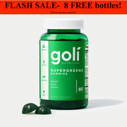 Immune And Nervous System Blend — Goli Nutrition Supergreens Gummies, 48-Bottle Multi-Pack