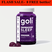 10mg Melatonin Per Serving 48-Bottle Case Pack — Goli Nutrition Extra-Strength Sleep Gummies