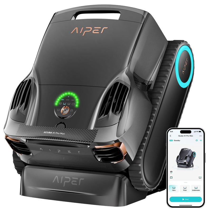 X1 Pro Max All‑In‑One Smart Cordless Robotic Pool Cleaner for Comprehensive Pool Care B2466