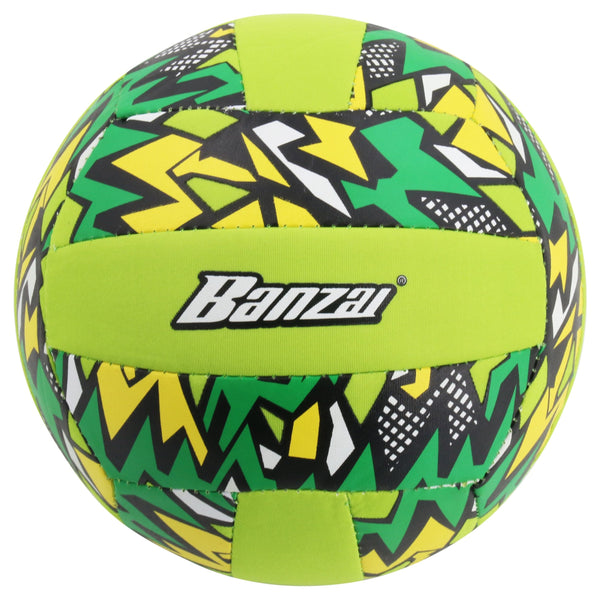 "" Aqua Inflatable Wet or Dry Volley Ball Toy, Multi-Coloured, Ages 5+, for Beach/Pool Fun Activities K1732