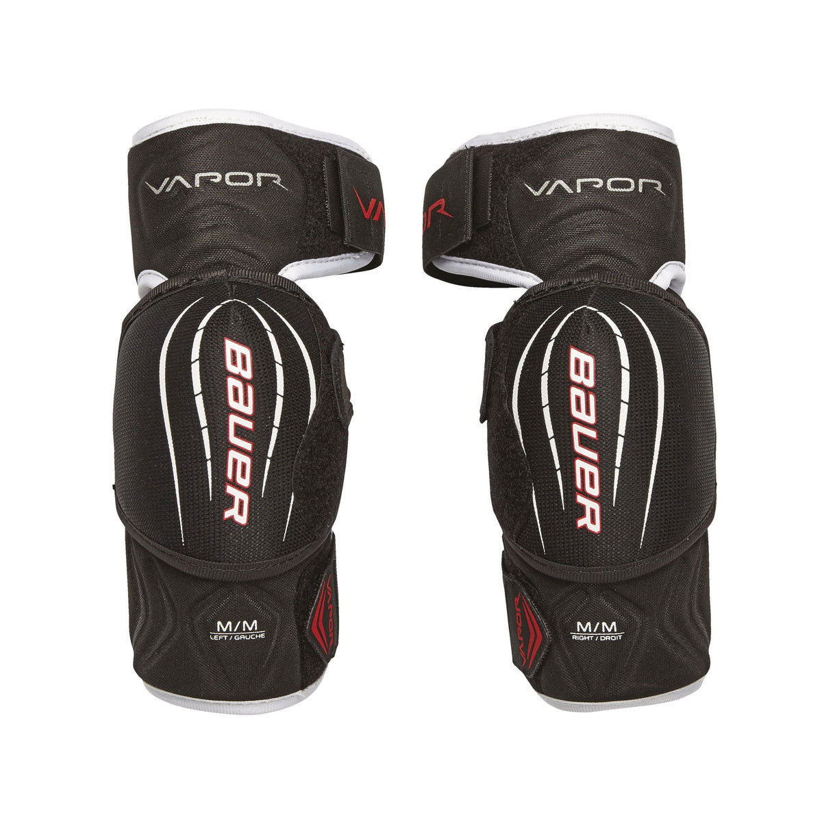 Vapor X Pro Lite Senior Hockey Lightweight Elbow Pads, Black & Red