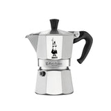 Moka Pot with Ergonomic Anti-Scale Handle, 3-Cup