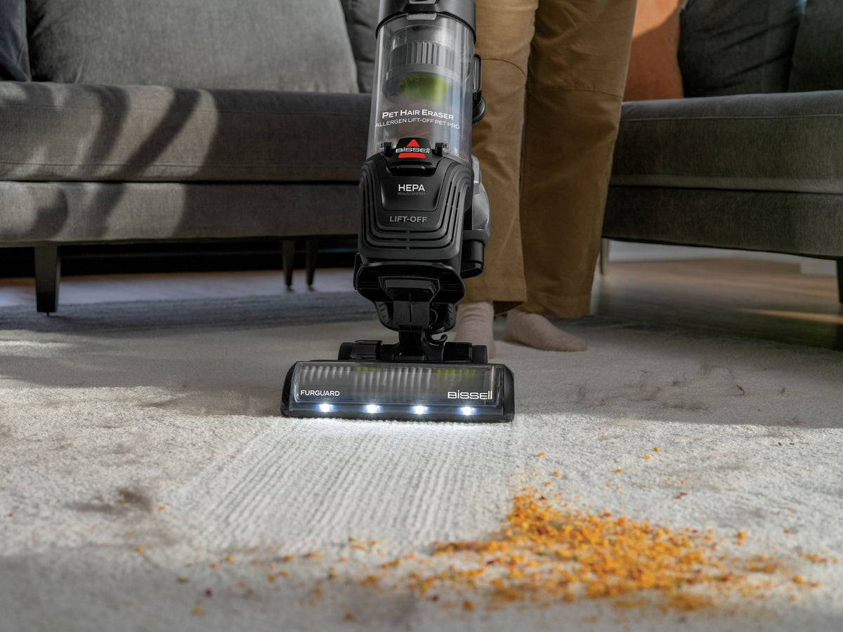 BISSELL Pet Hair Eraser Allergen Lift-Off Pet Pro Upright Corded Vacuum Cleaner with HEPA Sealed System