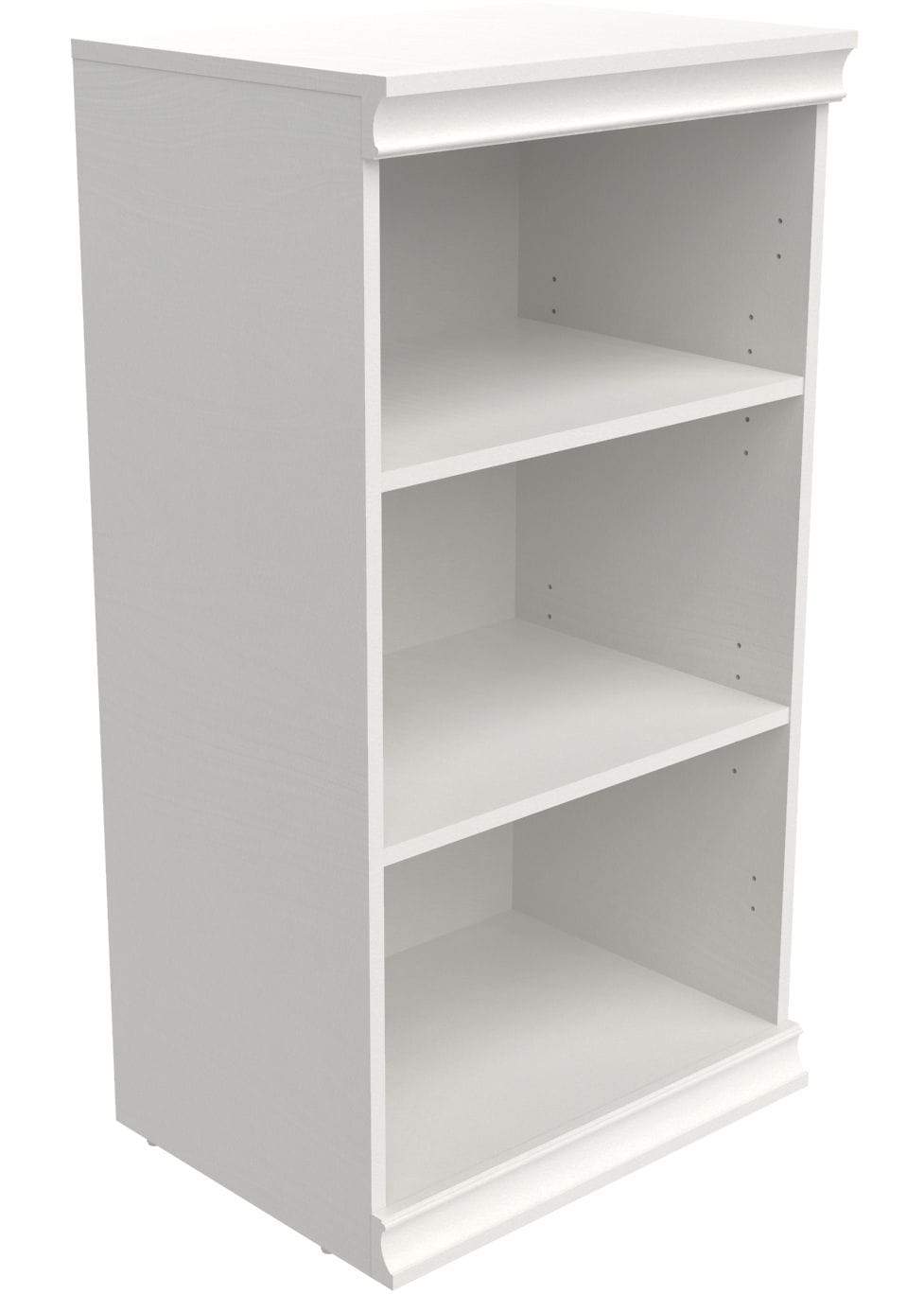 Modular Stackable Closet Storage Shelf Unit, White