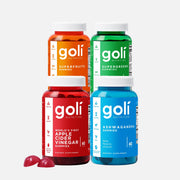 Complete Goli® Gummies 4-Pack — ACV, Ashwa, Superfruits & Supergreens, Vegan