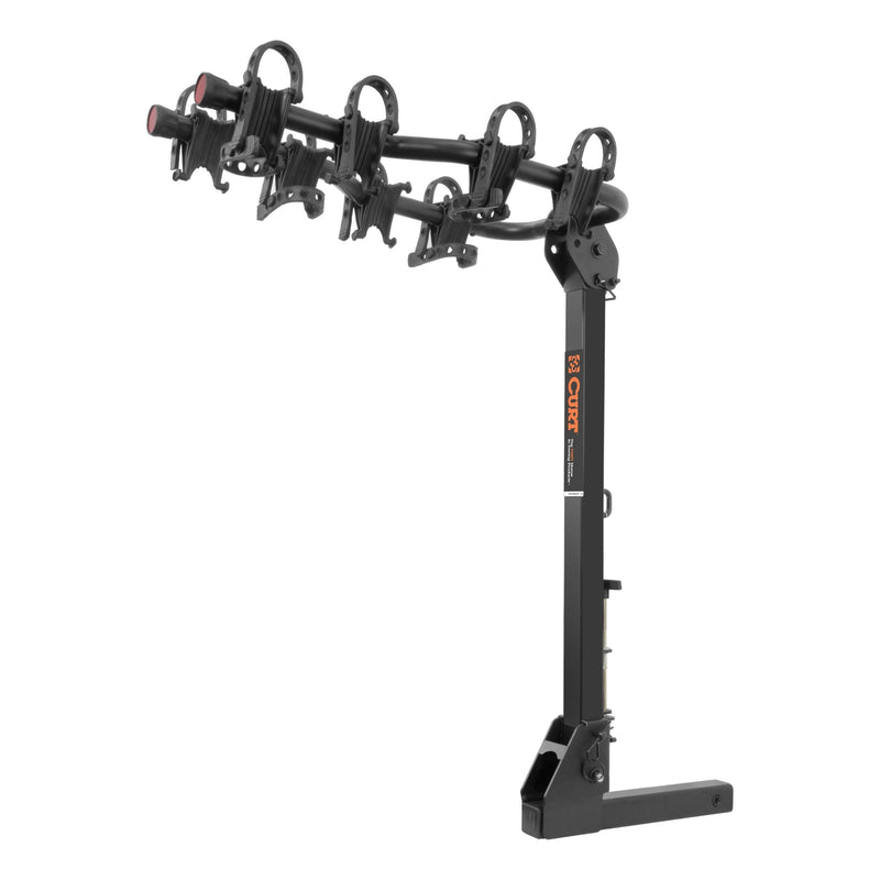 12126 Premium Hitch-Mounted Bike Rack (4-Bike, 2-in Shank) K1262