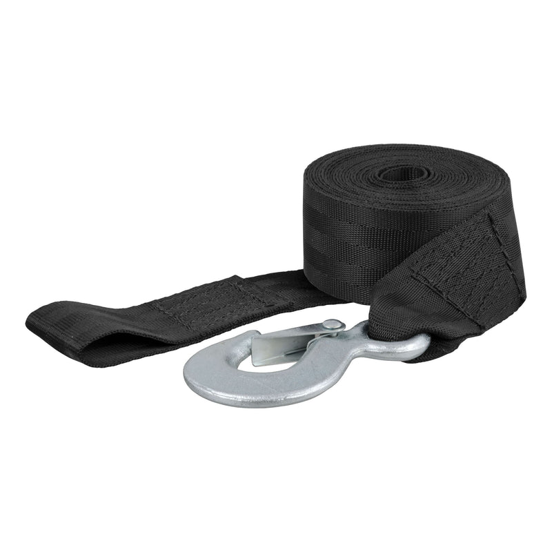 29450 15-ft Winch Strap with Snap Hook (1,100-lb) Q2216