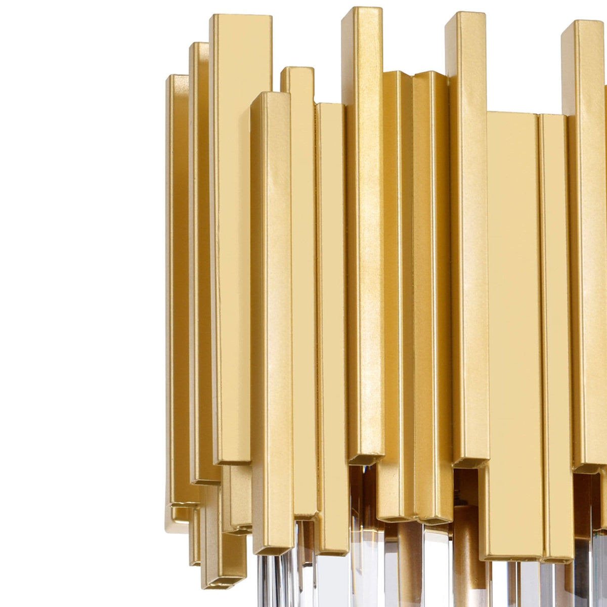 Deco 3-Light Medallion Gold Vanity Light