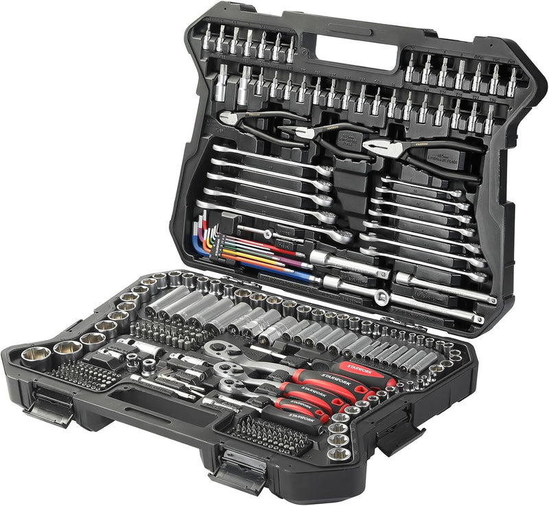 314-Piece Mechanics Tool Set and Socket Set, Professional Metric Set H2773