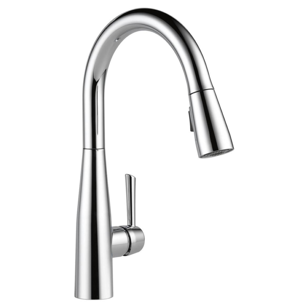 Delta 1-Handle Pull-Down Kitchen Faucet, Chrome