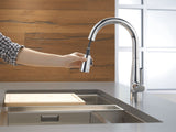 Delta 1-Handle Pull-Down Kitchen Faucet, Chrome